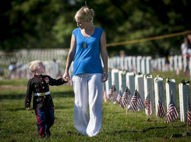 Memorial Day At Arlington National Cemetery