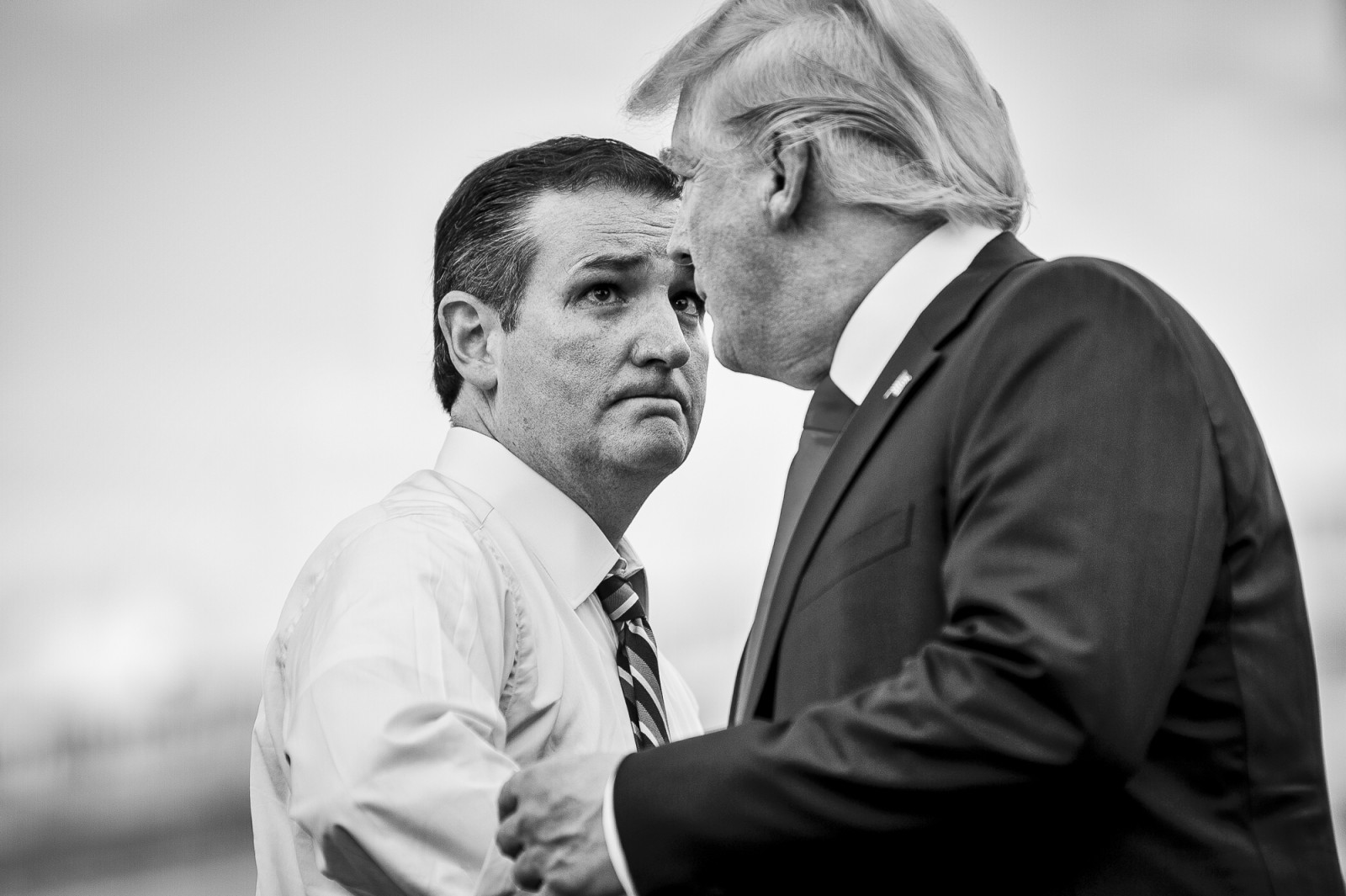 Ted Cruz And Donald Trump Attend Anti-Iran Deal Protest On Capitol Hill