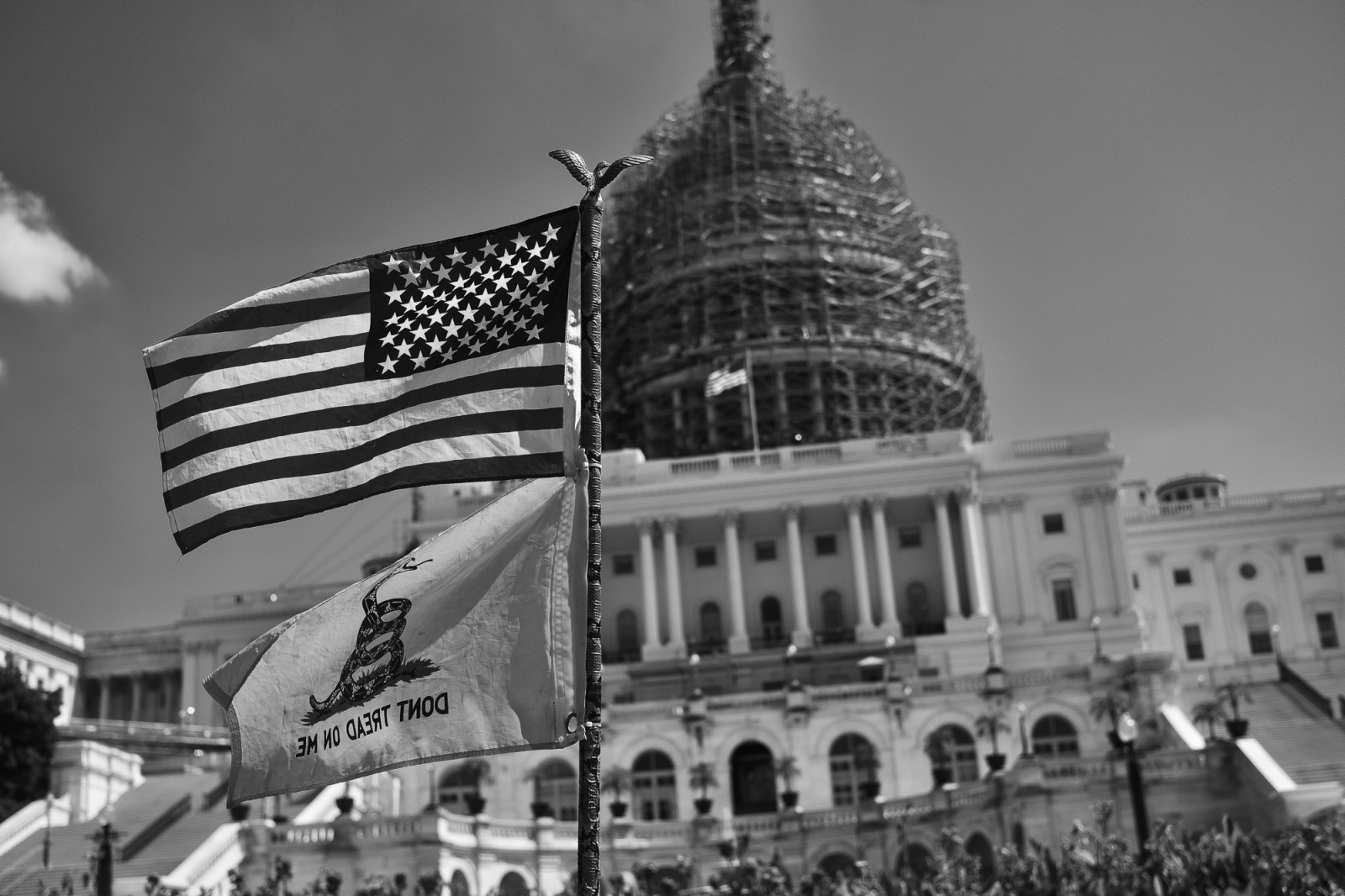 Ted Cruz And Donald Trump Attend Anti-Iran Deal Protest On Capitol Hill